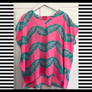 Britt Banana Leaf Boutique Top | Women's Large